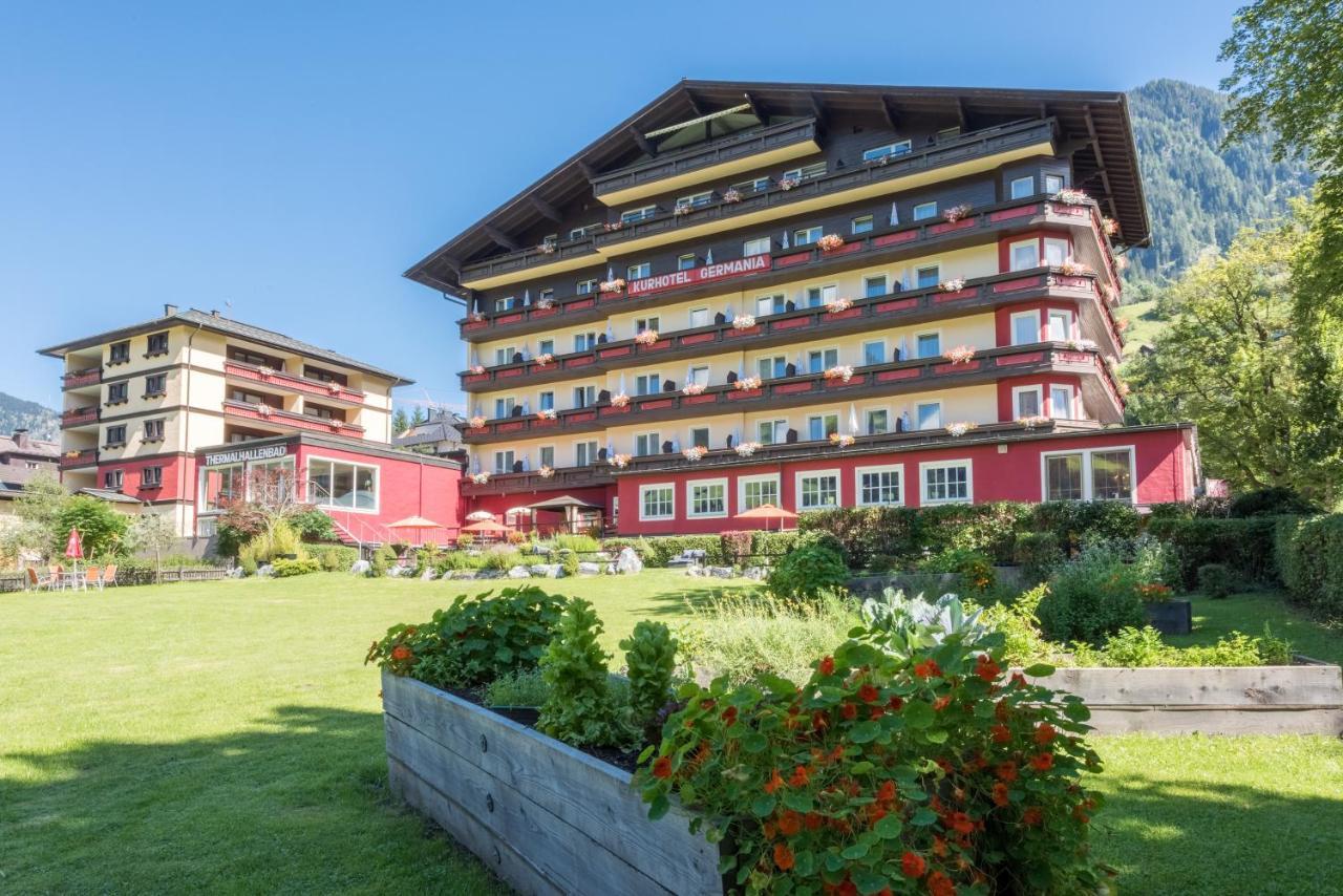 Hotel Germania Gastein - Ganzjahrig Inklusive Alpentherme Gastein & Sommersaison Inklusive Gasteiner Bergbahnen Bad Hofgastein Exteriör bild