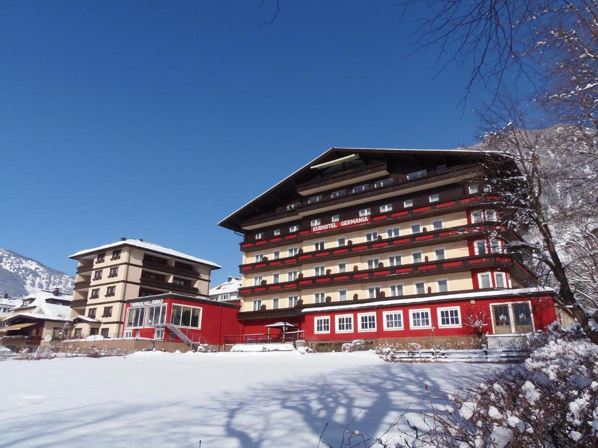 Hotel Germania Gastein - Ganzjahrig Inklusive Alpentherme Gastein & Sommersaison Inklusive Gasteiner Bergbahnen Bad Hofgastein Exteriör bild