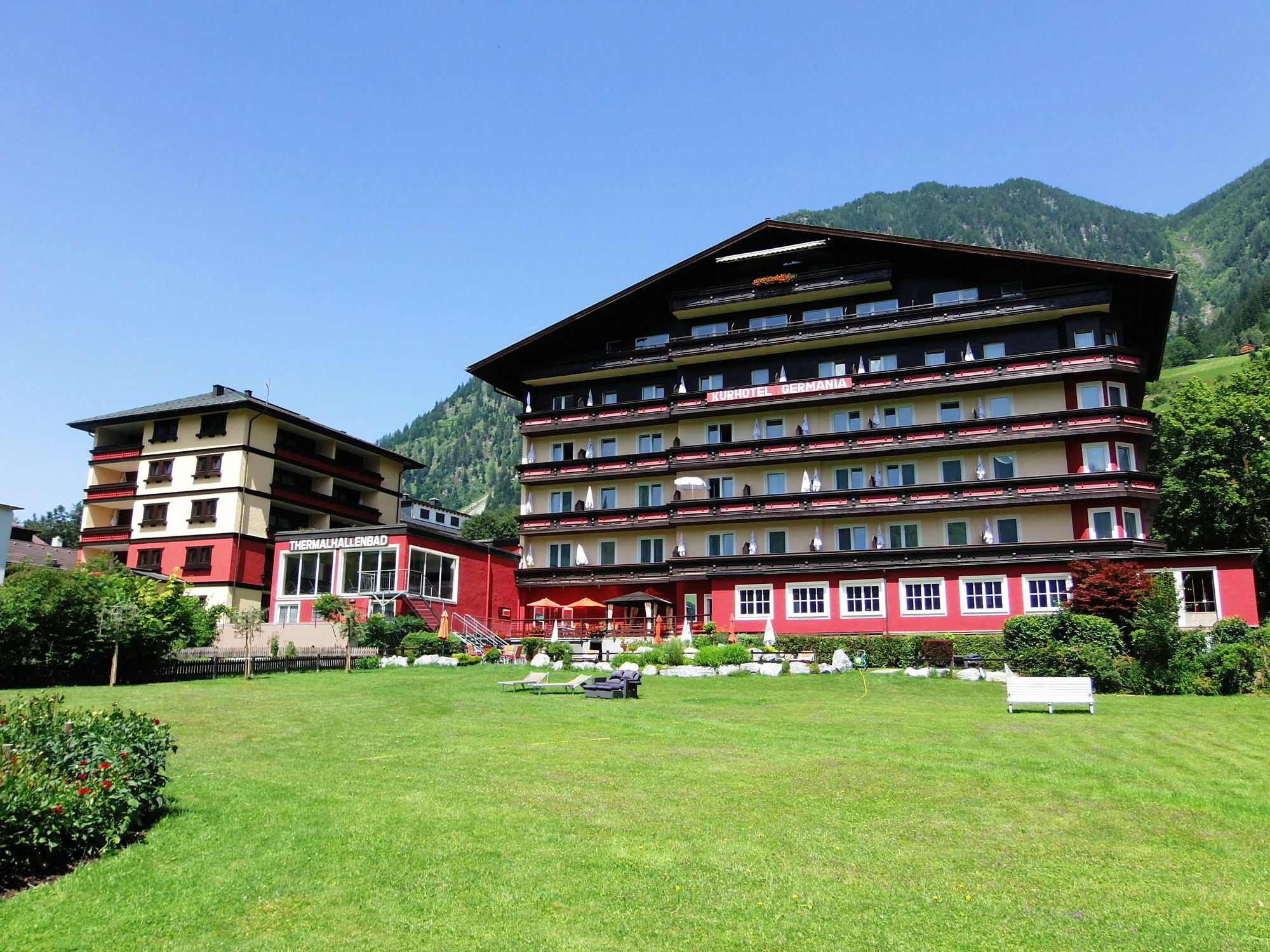 Hotel Germania Gastein - Ganzjahrig Inklusive Alpentherme Gastein & Sommersaison Inklusive Gasteiner Bergbahnen Bad Hofgastein Exteriör bild